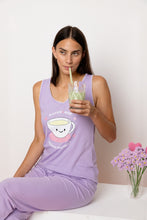 Pijama Mangano Tirantes. Dulce Despertar MATCHA.