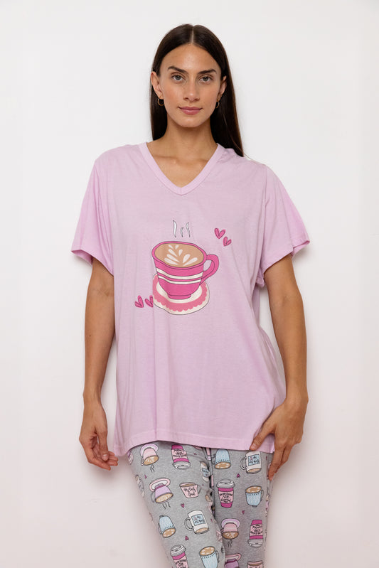 Pijama Mangano MC PLUS. Dulce Despertar.