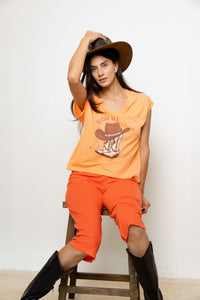 Pijama Mangano MC. Cowgirl.
