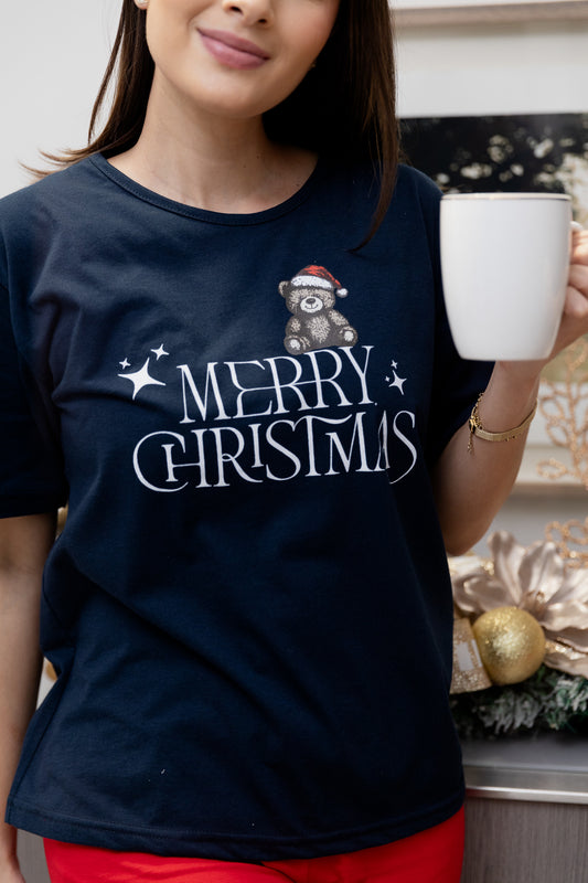 Pijama Mujer MC Merry Christmas. Christmas PJ's.