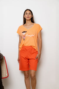 Pijama Boxer Largo MC. Cowgirl.