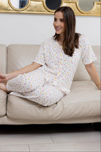 Pijama Pantalón Manga Corta Botones. Confetti.