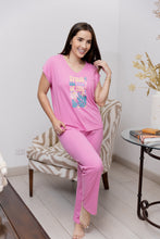 Pijama Pantalón Manga Corta. Free Spirit.