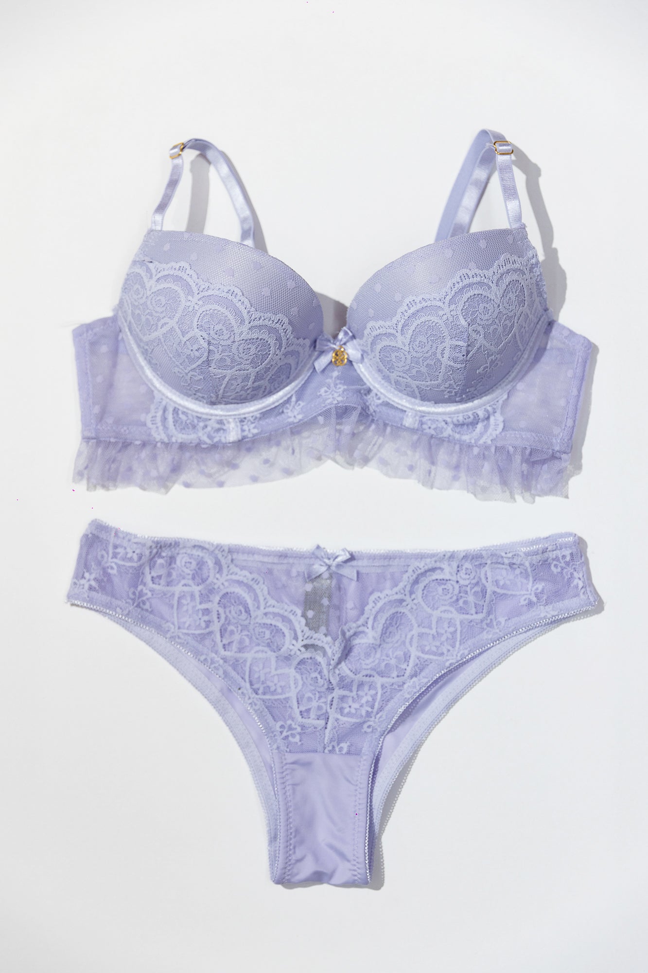 Set Push-Up Brassier y Bloomer Lila