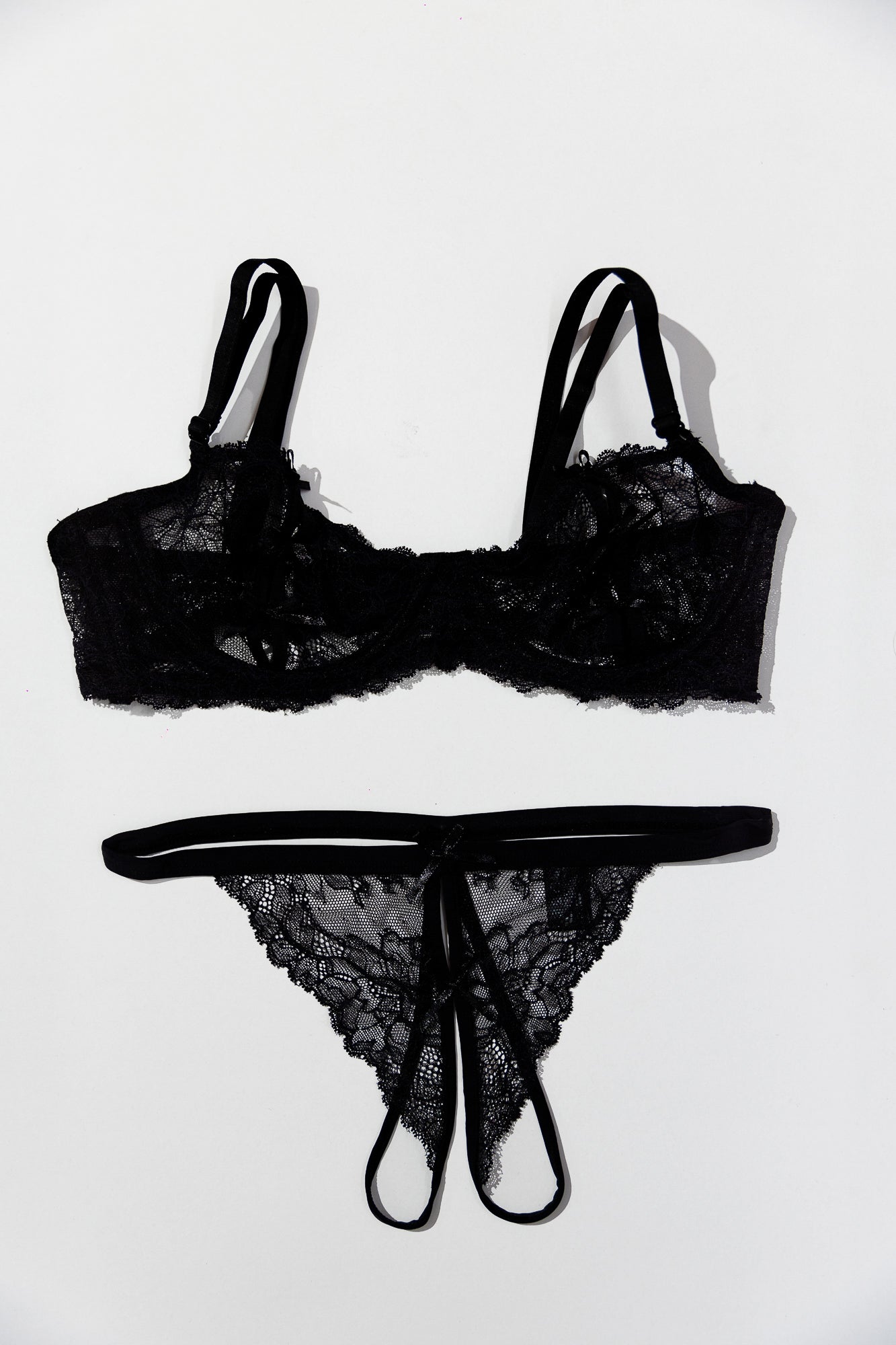 Bloomer Encaje Negro