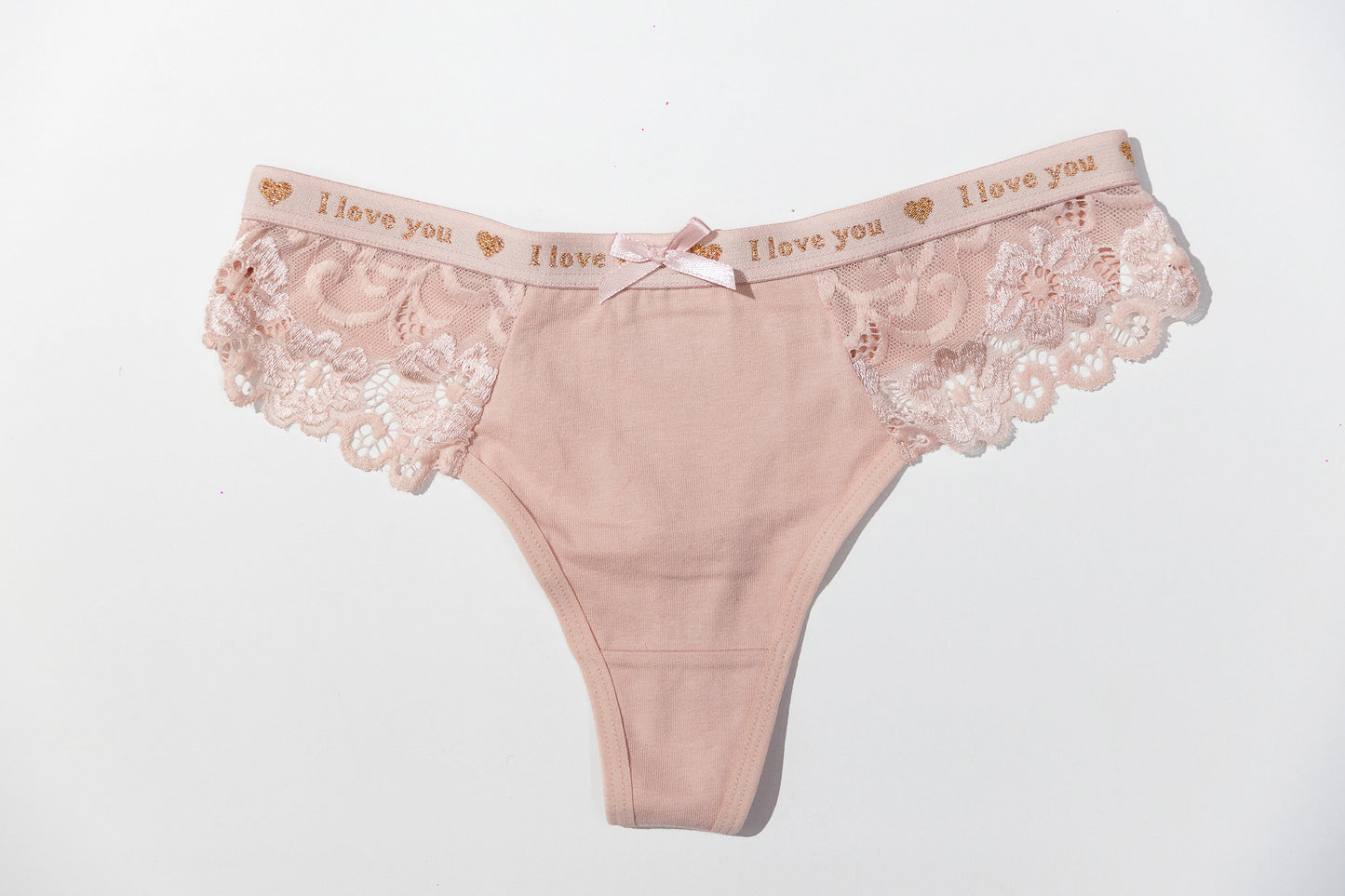 Bloomer "I Love You" con Encaje