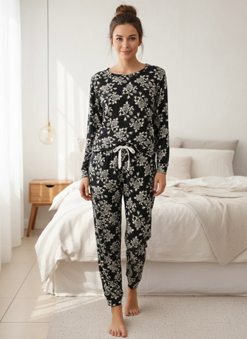 Pijama Pantalón Manga Larga. Jardín Secreto.