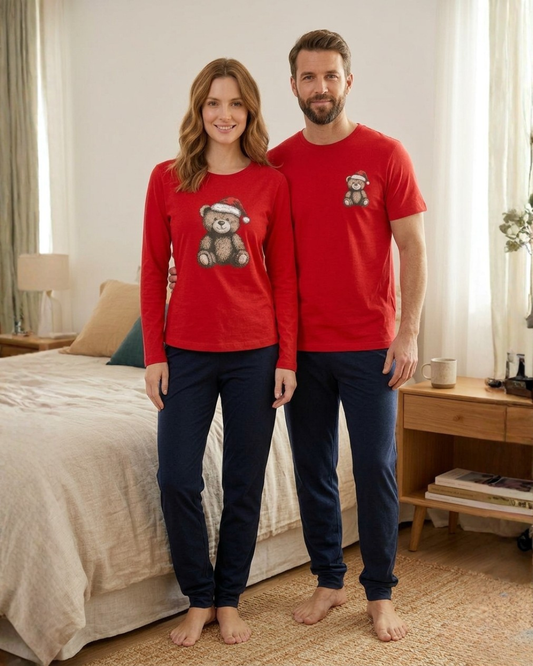 Pijama Mujer ML Teddy Bear. Christmas PJ's.