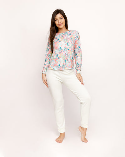 PIJAMA BUZO ML. SOFT PEACH