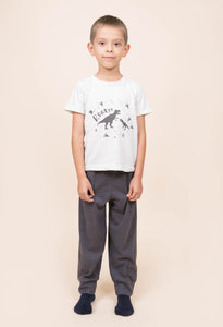 Pijama Pantalón, Manga Corta, Kids. Gracias Papá.