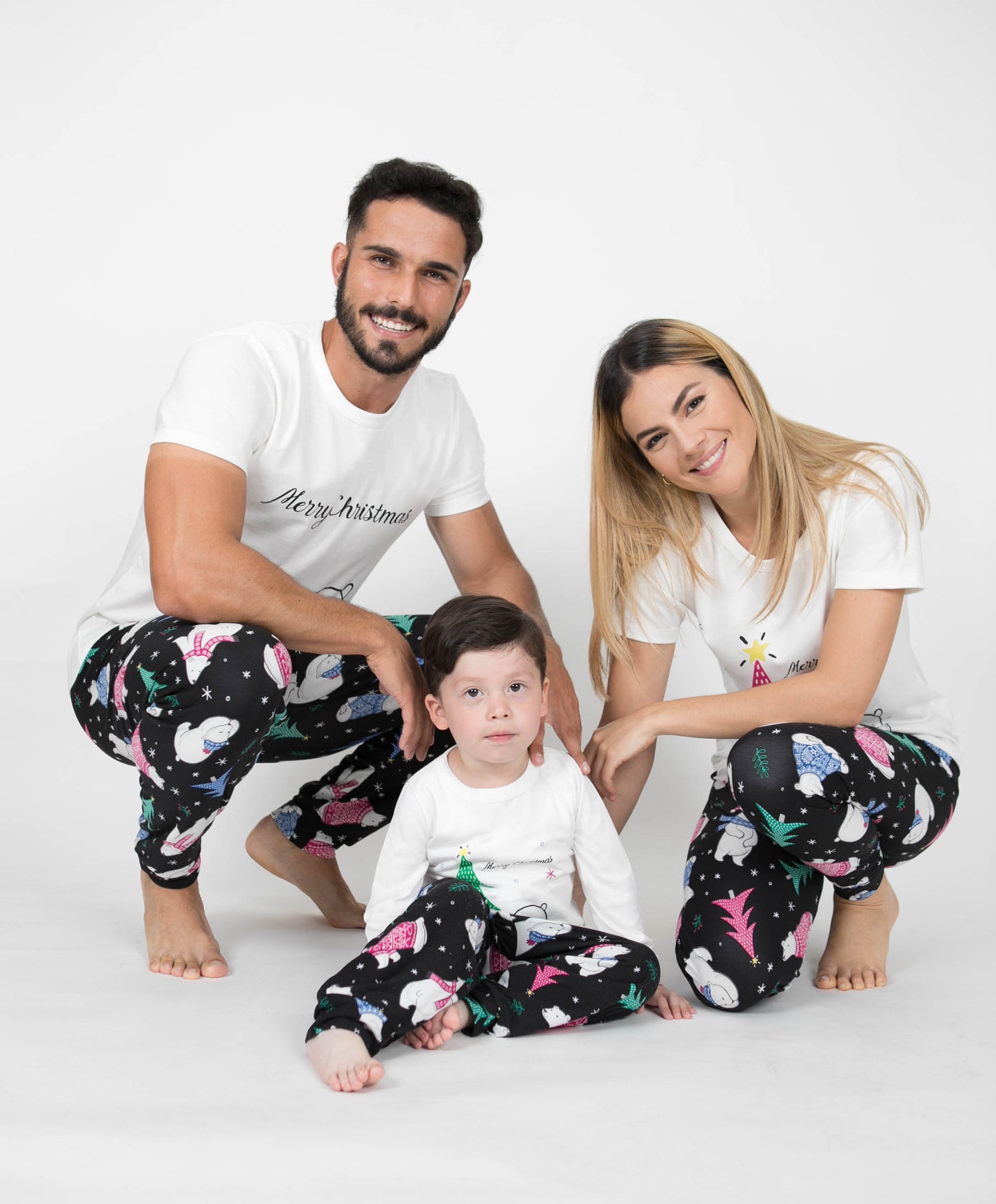 Pijama Pantalón Manga Corta. Merry Christmas.