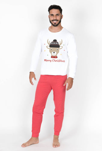 Pijama Pantalón, Sudadera. Hombre. Merry Christmas Collection.