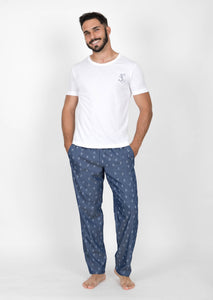 Pijama Pantalón, Manga Corta. Grand Sailor Collection.