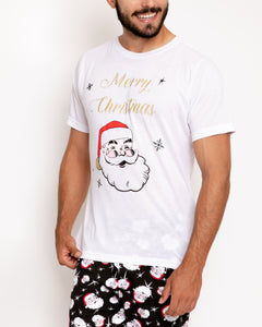 PIJAMA DE BUZO. HOMBRE. NAVIDEÑA